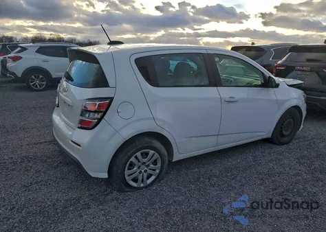 2019 Chevrolet Sonic z USA, uszkodzony, nr VIN 1G1JG6SBXK4127165